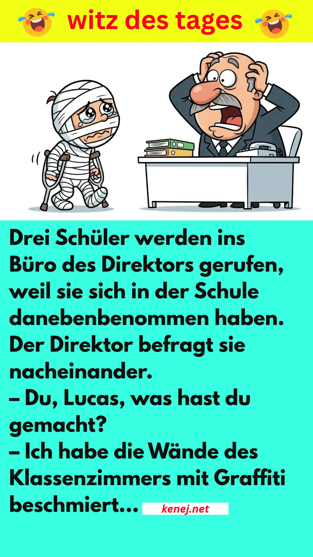 SCHULSCHWÄNZERWITZ