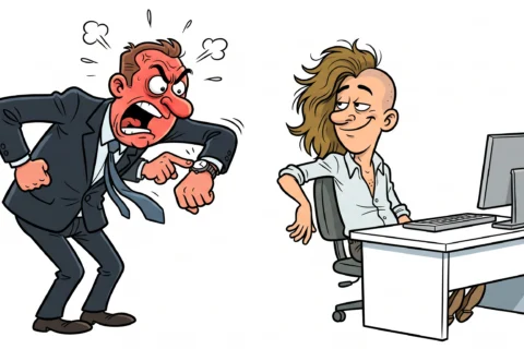 WITZ ÜBER DIE OPTIMIERUNG DER ARBEITSZEIT