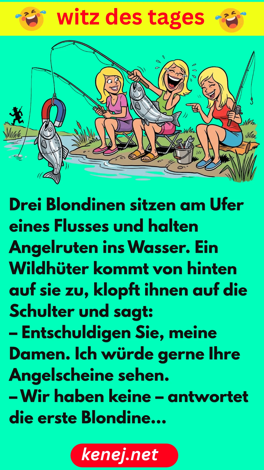 Drei Blondinen und der Wildhüter