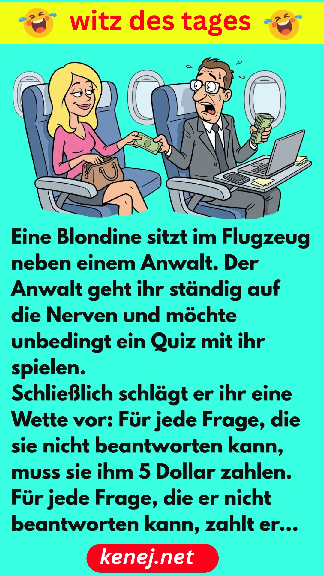 eine Blondine witz
