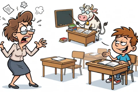 Die Lehrerin und Toto