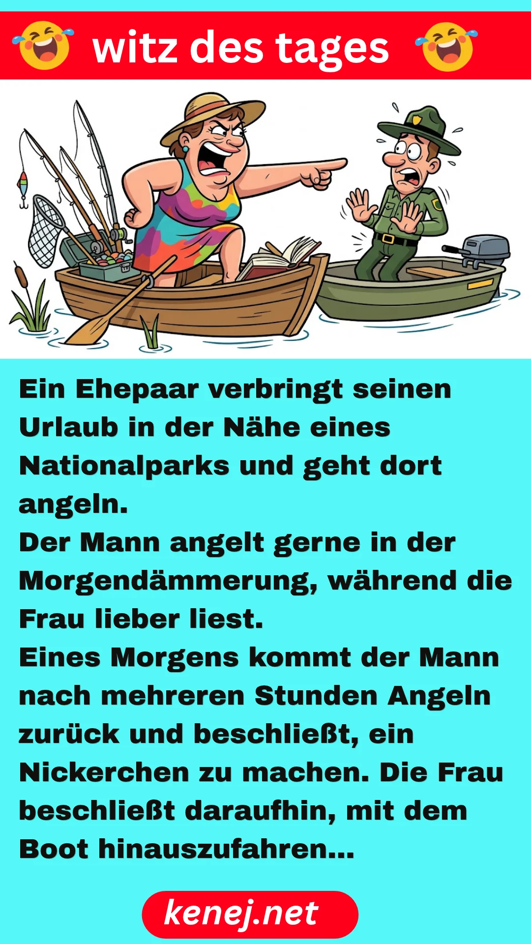 WITZ ÜBER ANGELN
