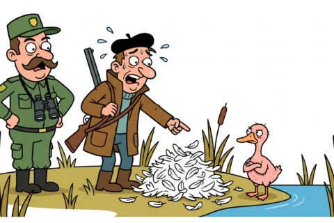 WITZ ÜBER DIE ENTENJAGD