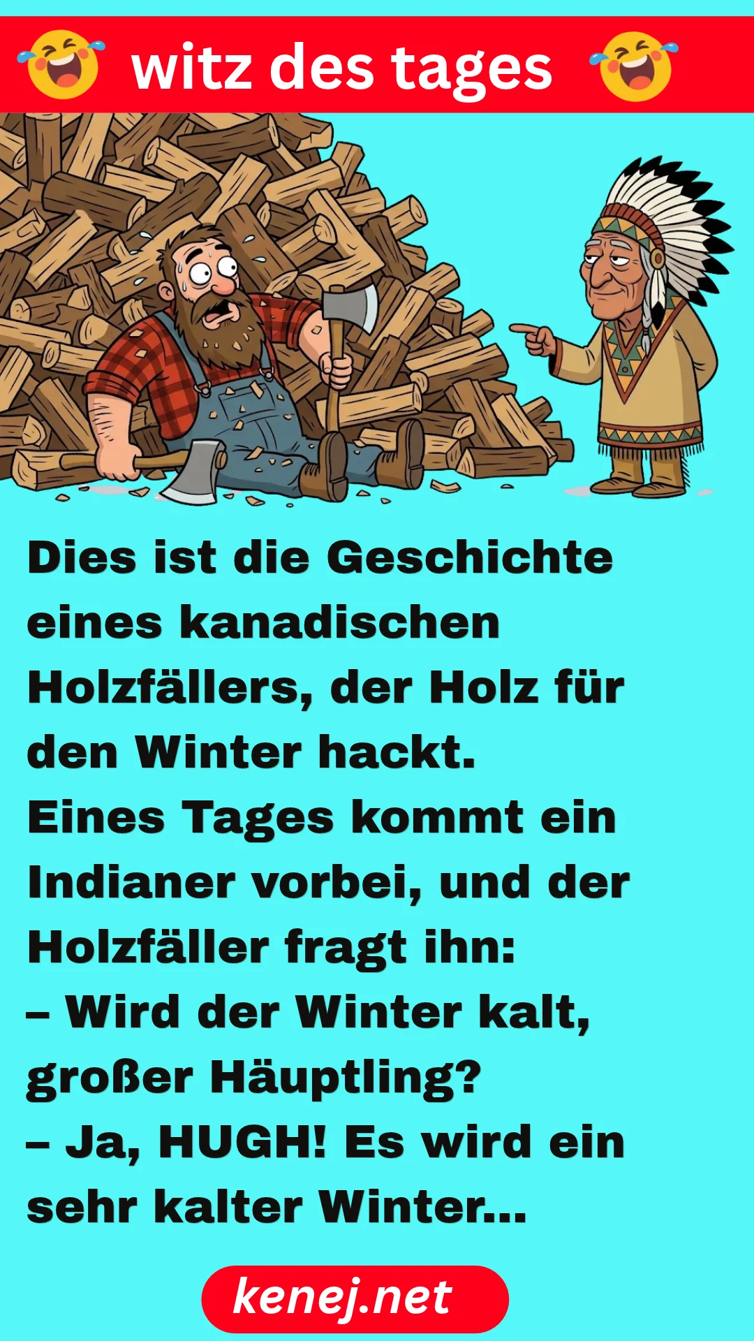 WITZ ÜBER ES IST KALT IN DIESEM WINTER!