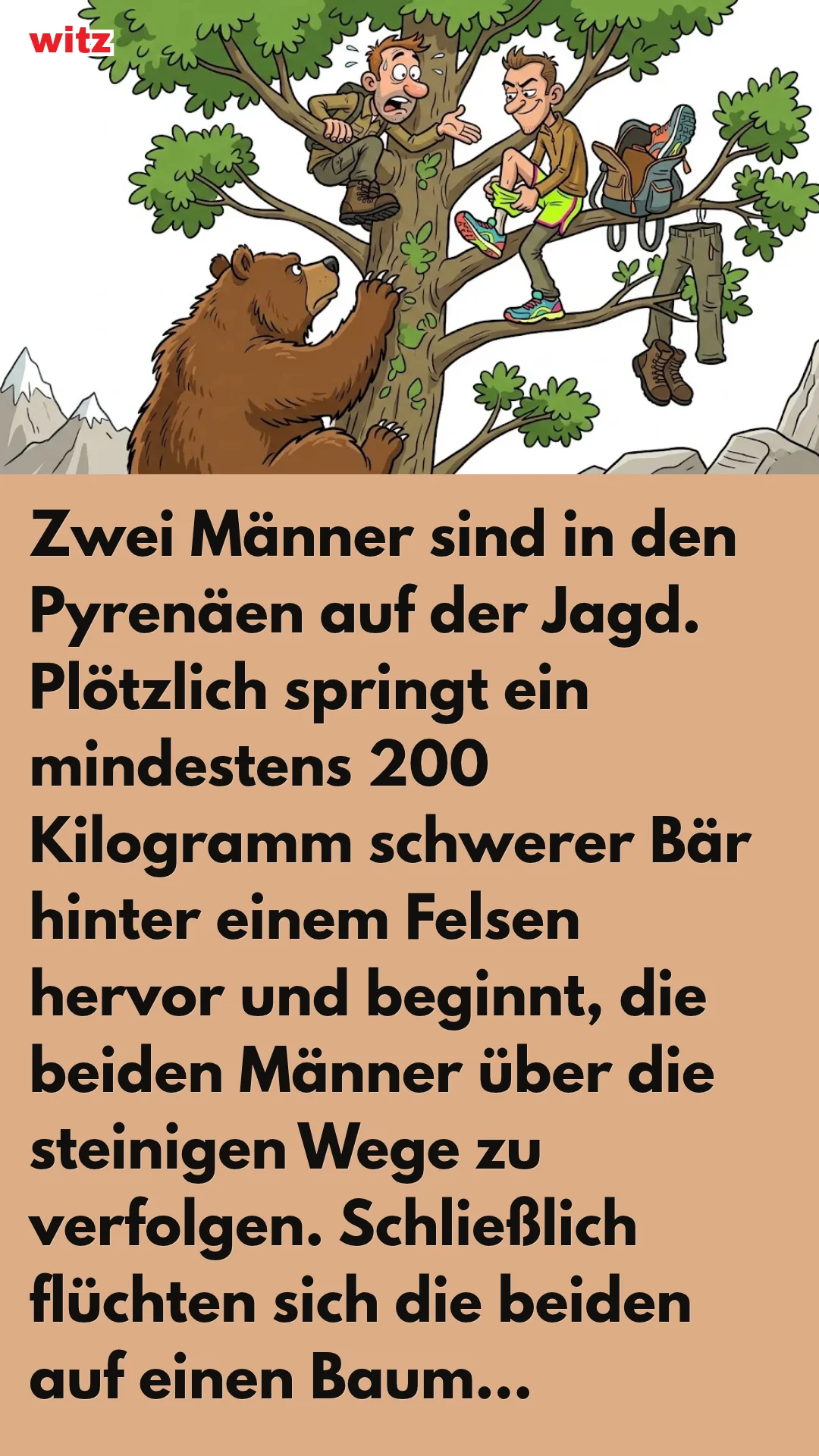 DER BÄR UND DIE SPORTSCHUHE
