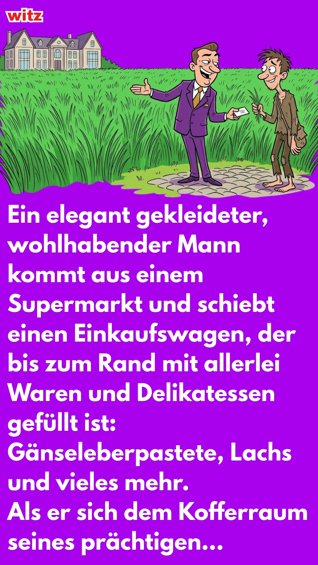 WITZ ÜBER ICH LADE SIE EIN...