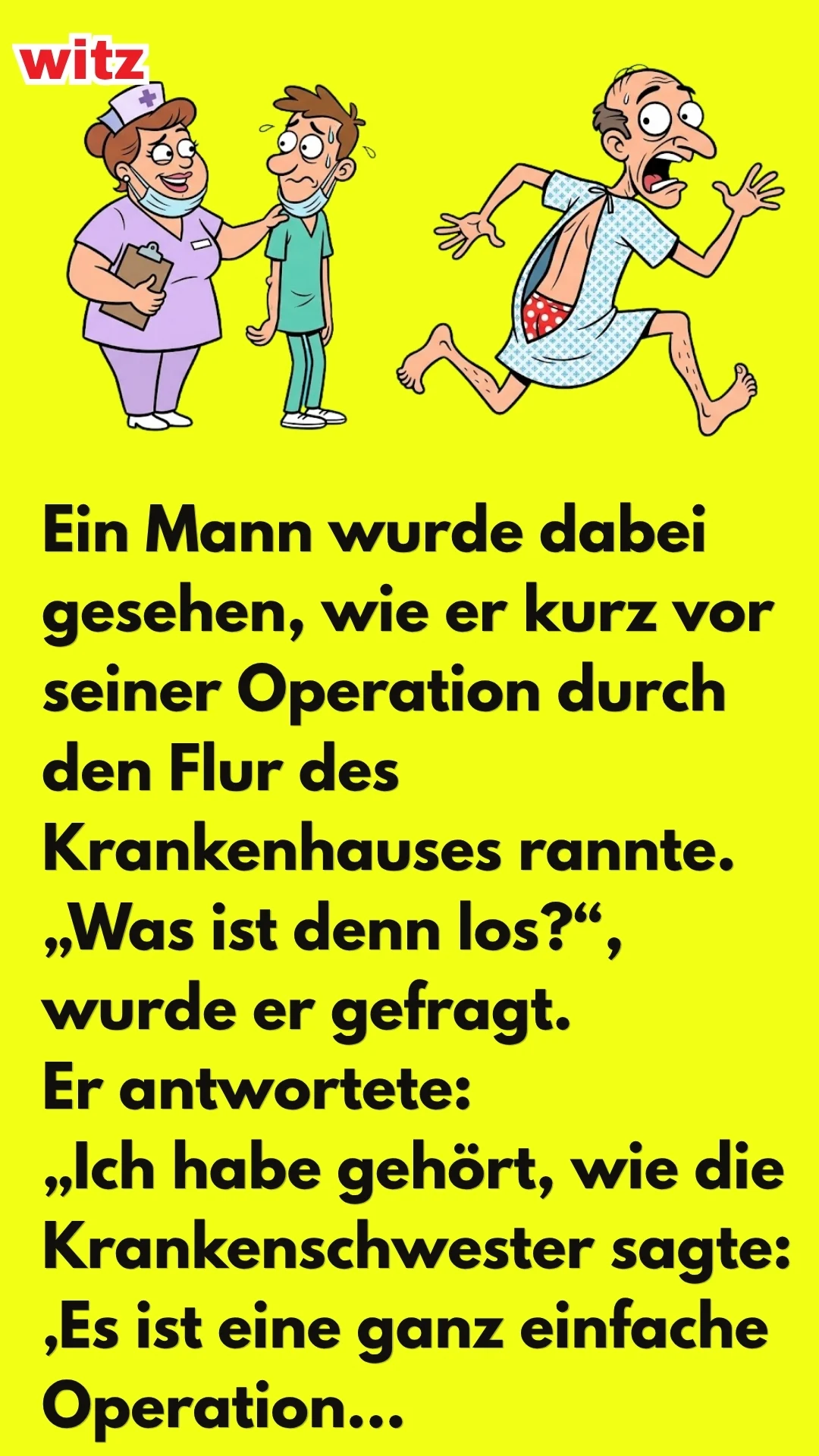 Ein Mann wurde auf der Flucht gesehen
