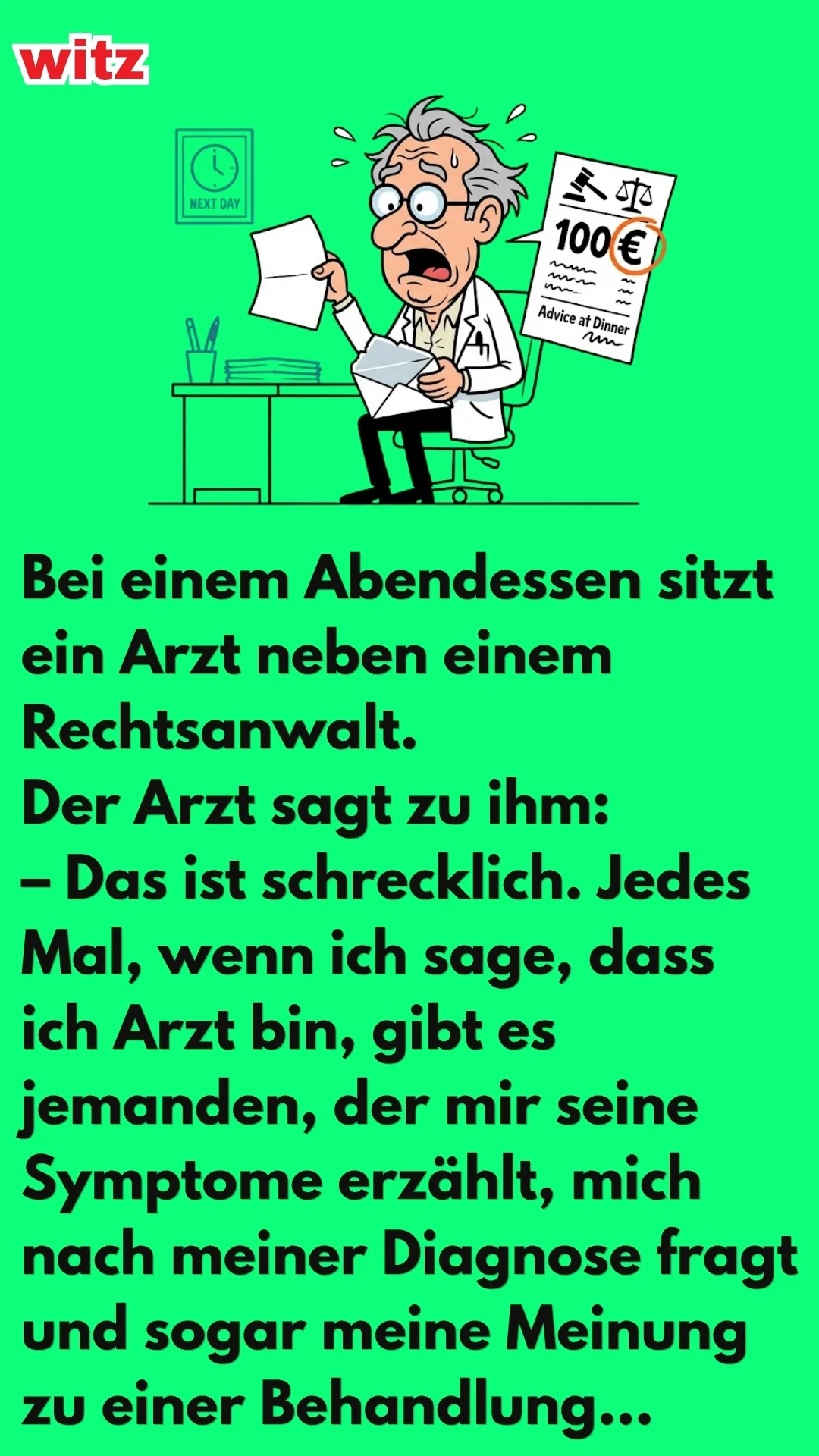WITZ ÜBER BERATUNG