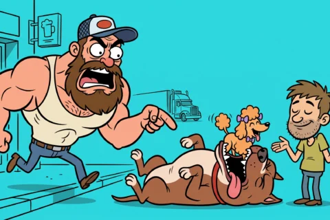 WITZ ÜBER DEN PIT BULL