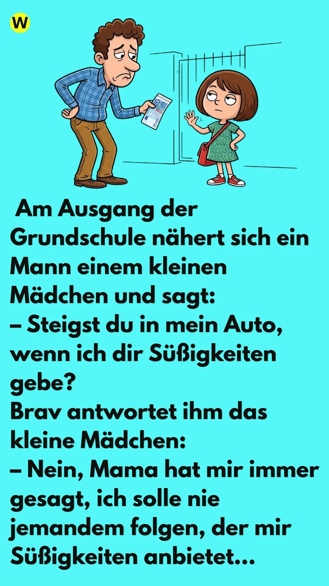 WITZ ÜBER NEIN ICH STEIGE NICHT EIN!!! 