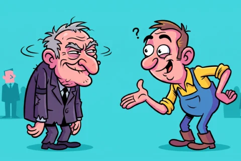 WITZ ÜBER ANDRÉ UND GERMAINE