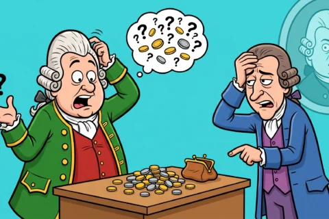 Das Geld nicht gezählt