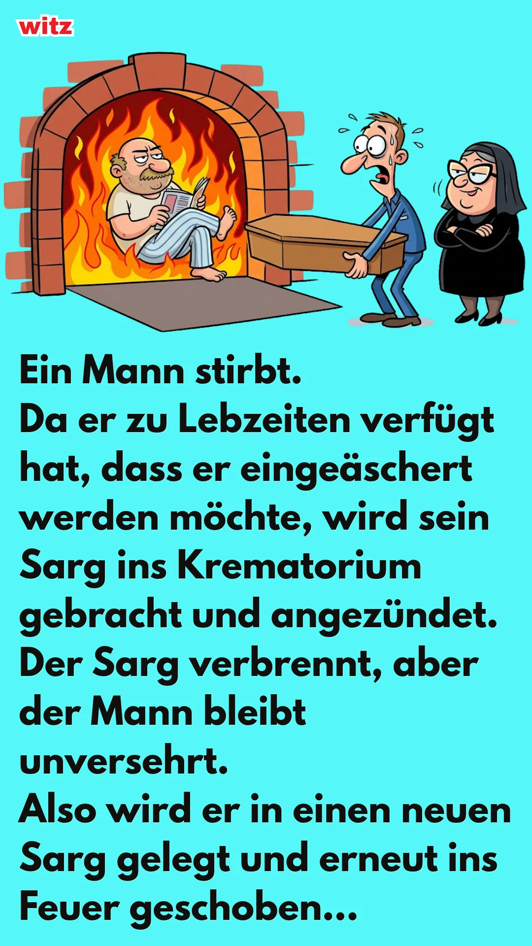 Die Einäscherung